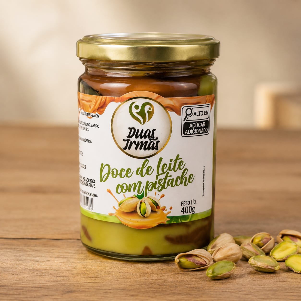 Doce de Leite com Pistache