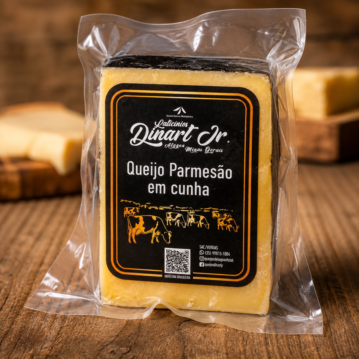 Parmesão Cunha Capa Preta Dinart Jr